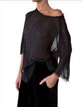 Load image into Gallery viewer, Aila Blouse Leopard Chiffon