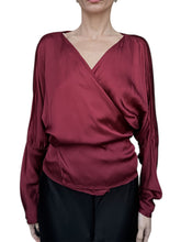 Load image into Gallery viewer, Wrap Blouse 3-310