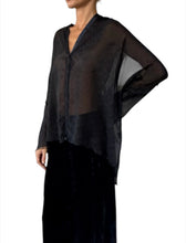 Load image into Gallery viewer, Dijon Shirt Leopard Chiffon