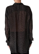 Load image into Gallery viewer, Capri Leopard Chiffon Shirt