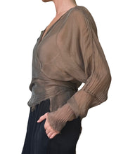 Load image into Gallery viewer, Wrap Blouse 3-310