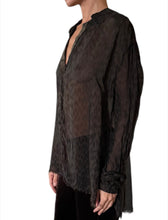 Load image into Gallery viewer, Capri Leopard Chiffon Shirt

