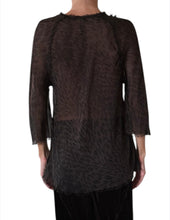 Load image into Gallery viewer, Aila Blouse Leopard Chiffon
