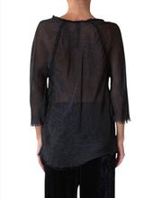 Load image into Gallery viewer, Aila Blouse Leopard Chiffon
