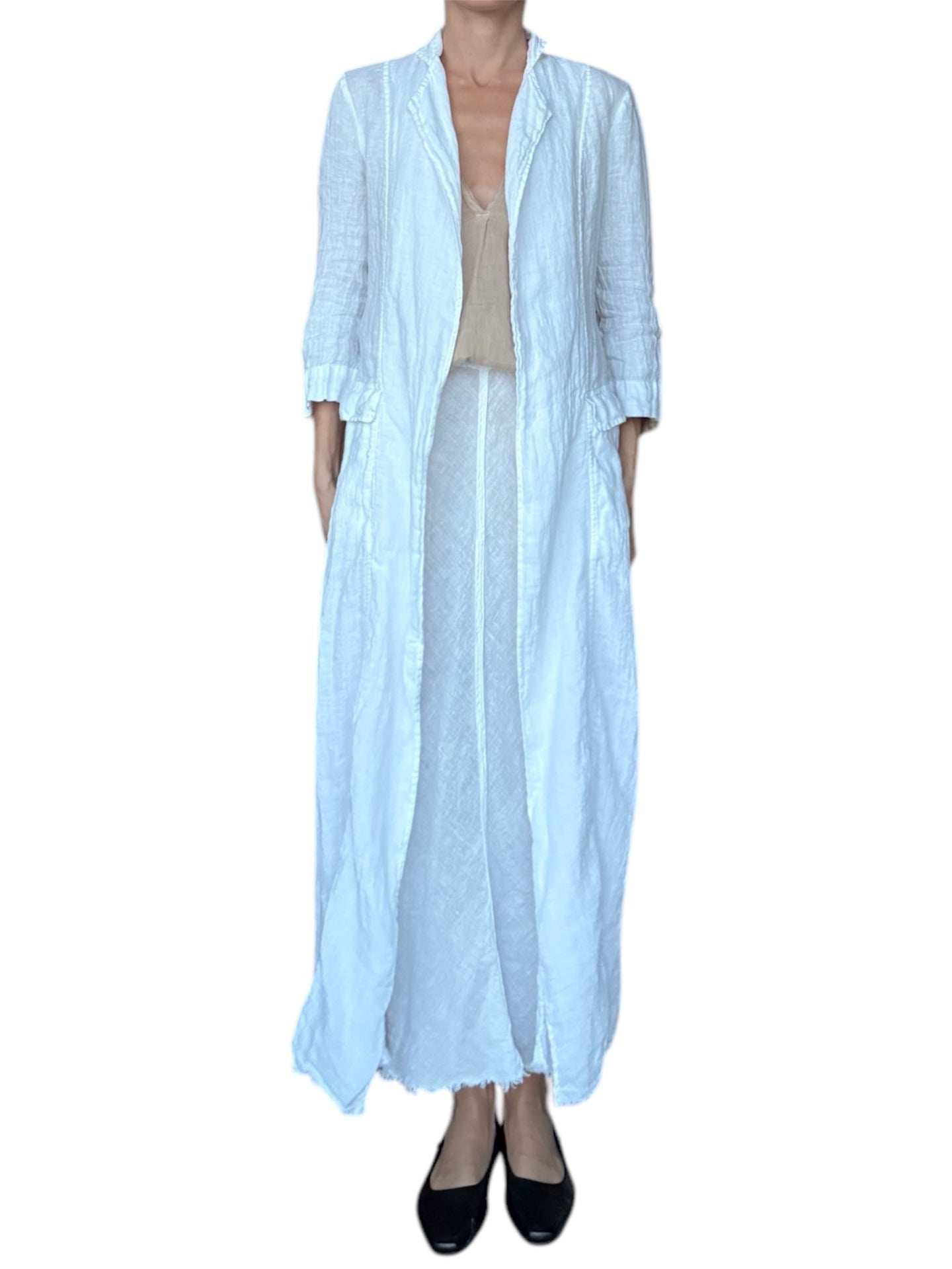 Rosie Coat 6-123 Linen