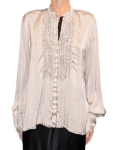 Load image into Gallery viewer, Tuxedo Blouse 3-194
