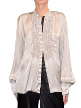 Load image into Gallery viewer, Tuxedo Blouse 3-194
