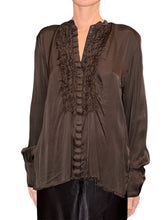 Load image into Gallery viewer, Tuxedo Blouse 3-194
