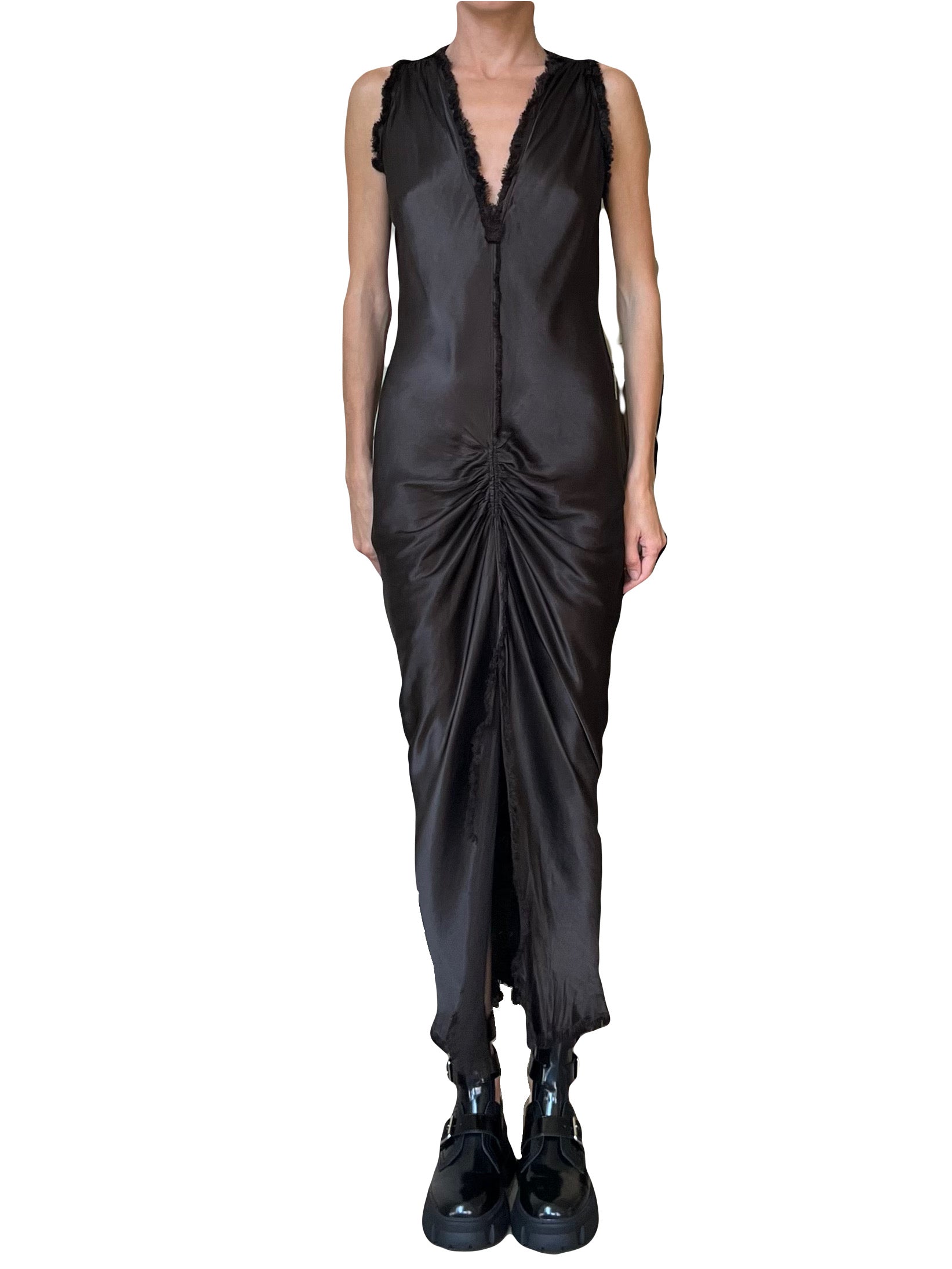 jaga silk dress Murano Satin Dress 1-260M