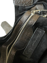 Load image into Gallery viewer, Christiansen Snake Skin Leather Bag
