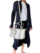 Load image into Gallery viewer, Christiansen Snake Skin Leather Bag
