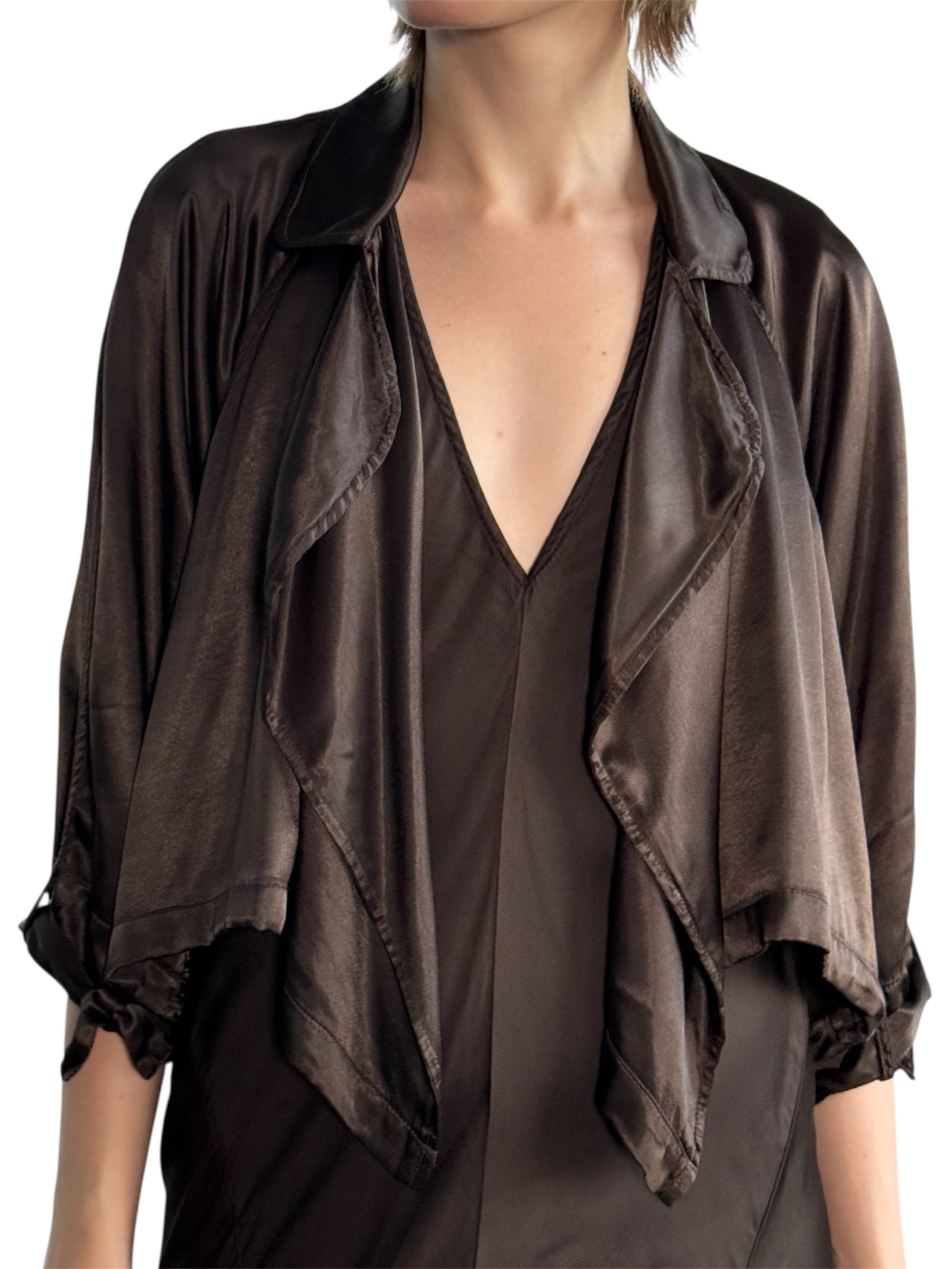 ジャケット AVANDRESS Jaya Crop Jacket CHARCOAL Outerwear – Jaga DTLA