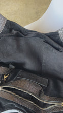 Load and play video in Gallery viewer, Christiansen Snake Skin Leather Bag
